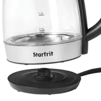 Starfrit 1.7L Glass Electric Kettle with Variable Temperature Control