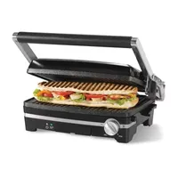 THE ROCK by Starfrit Panini Maker with Reversible Plates