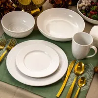 Elama Maisy 18-pc. Porcelain Dinnerware Set