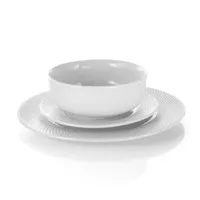 Elama Maisy 18-pc. Porcelain Dinnerware Set