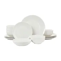 Elama Camellia 16-pc. Porcelain Dinnerware Set