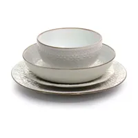 Elama Countess 16-pc. Stoneware Dinnerware Set