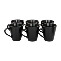 Elama Paul 6-pc. Dishwasher Safe Coffee Mug