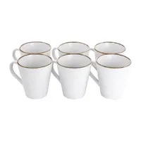 Elama Arthur 6-pc. Coffee Mug