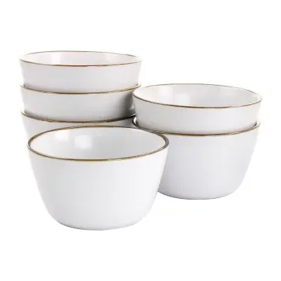 Elama Paul 6-pc. Stoneware Dinnerware Set