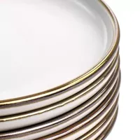 Elama Arthur 6-pc. Stoneware Dinnerware Set