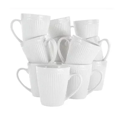 Elama Madeline 12-pc. Dishwasher Safe Coffee Mug