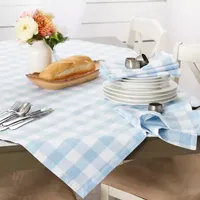 Design Imports French A Blue Dobby Table Runners