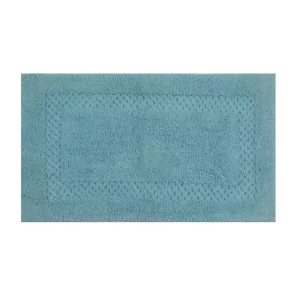 Home Weavers Waterford 24 x 40 Bath Rug - Turquoise