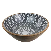 Elama Mangowood 13" Salad Bowl