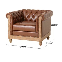 Castalia Tufted Club Chair