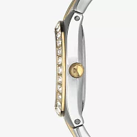 Relic By Fossil Relic Womens Two Tone Bracelet Watch Zr11775