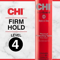 Chi Styling Iron Guard 44 Style & Stay Protecting Hair Spray 10 oz.