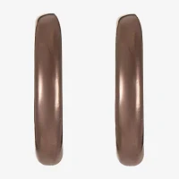 Liz Claiborne Womens 21mm Hypoallergenic Hoop Earrings