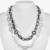 Liz Claiborne Womens 18 Inch Collar Necklace