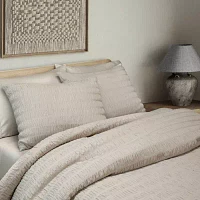 Indigo Road By Egypt Sherrod Noriah Ruched Stripe 3-pc. Lightweight Comforter Set