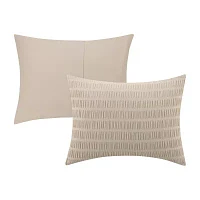 Indigo Road By Egypt Sherrod Noriah Ruched Stripe 3-pc. Lightweight Comforter Set