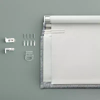 Sun Zero Somerton Energy Saving Cordless Blackout Roman Shades