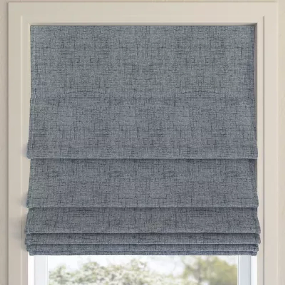 Sun Zero Somerton Energy Saving Cordless Blackout Roman Shades