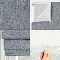 Sun Zero Somerton Energy Saving Cordless Blackout Roman Shades