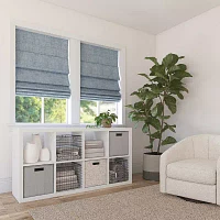 Sun Zero Somerton Energy Saving Cordless Blackout Roman Shades