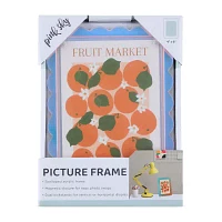 Pink Sky 4 X 6 Scallop Edge Clear Acrylic 1-Opening Tabletop Frame