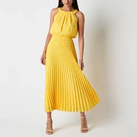 Robbie Bee Womens Sleeveless Maxi Dress