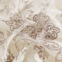 Elrene Home Fashions Westport Tie Top Sheer Single Curtain Panels