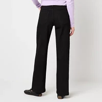 St. John's Bay Womens High Rise Wide Leg Jean
