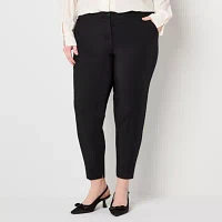 Worthington Plus Womens Ankle Pant