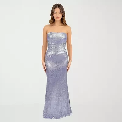 Rene by Ruiz Collection Womens Sleeveless Evening Gown