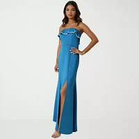 Rene by Ruiz Collection Womens Sleeveless Evening Gown