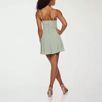 B. Smart Womens Sleeveless A-Line Dress Juniors
