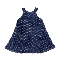 Blueberi Boulevard Toddler Girls Sleeveless A-Line Dress