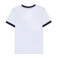 Disney Collection Little & Big Boys Crew Neck Short Sleeve Mickey Mouse Graphic T-Shirt