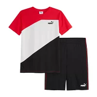 PUMA Big Boys 2-pc. Short Set