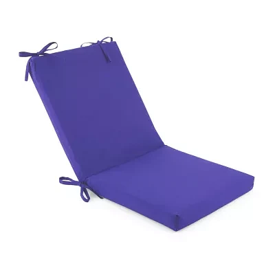 Turquoise Sun Solid Ink Patio Chair Cushions