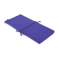 Turquoise Sun Solid Ink Patio Chair Cushions