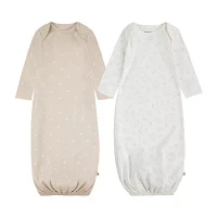 Huggies Baby Boys Crew Neck Long Sleeve 2-pc. Nightgown