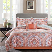 Madison Park Essentials Brighton Comforter Set with Cotton Sheets