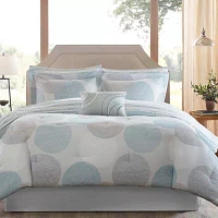 Madison Park Essentials Knowles Comforter Set with Cotton Sheets