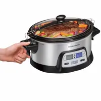 Hamilton Beach® 6 Qt Programmable Slow Cooker