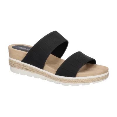 Easy Street Womens Maryann Wedge Sandals