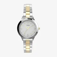 Timex Womens Two Tone Stainless Steel Bracelet Watch Tw2v35900ji