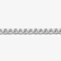 Mens CT. T.W. Mined White Diamond 10K White Gold Tennis Necklaces