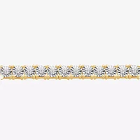 1 CT. T.W. Natural White Diamond 10K Gold 8 1/2 Inch Tennis Bracelet