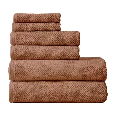 Linery Popcorn 6-pc. Quick Dry Bath Towel Sets