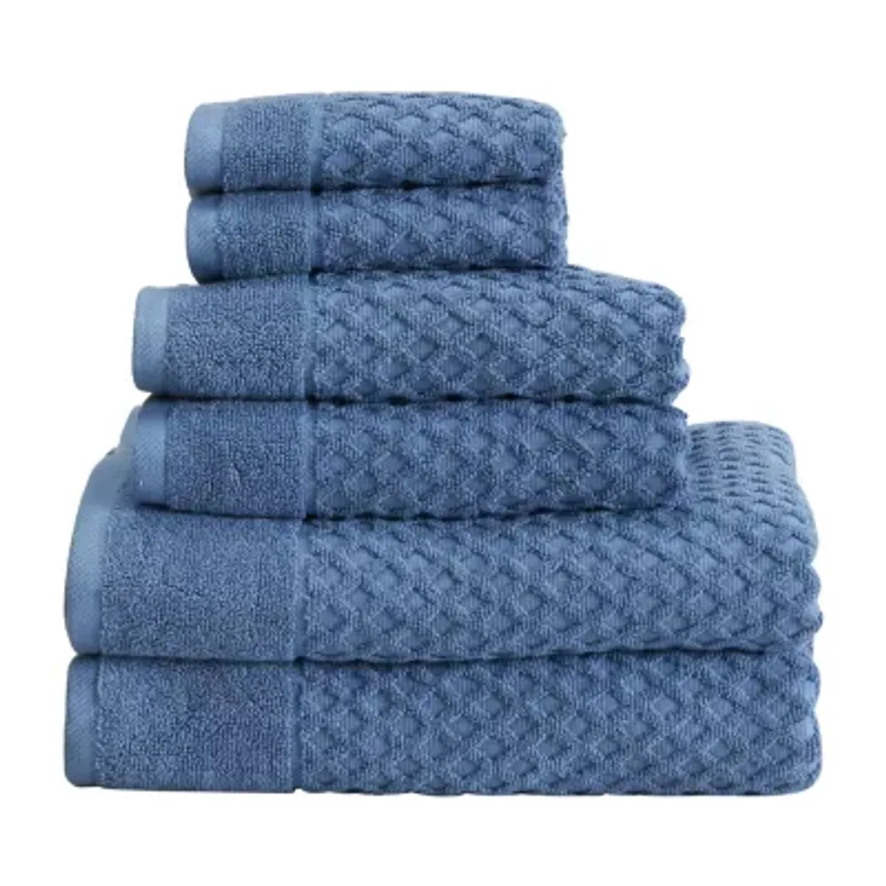 Linery Diamond 6-pc. Quick Dry Bath Towel Set