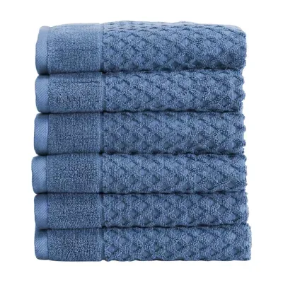 Linery Diamond 6-pc. Hand Towels