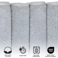 Linery Two-Toned 2-pc. Quick Dry Bath Towels